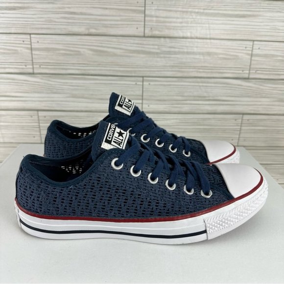 Converse Shoes - Converse Chuck Taylor OX Crochet Low Top Shoes Size 8